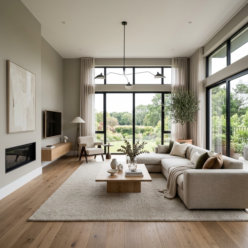 Interior living room repaint by Silicon Prime Painting